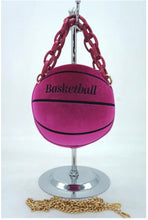 Load image into Gallery viewer, Pu Velvet basketball Purse
