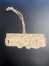 Load image into Gallery viewer, Wooden Christmas Ornaments
