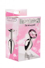 Load image into Gallery viewer, Booty Sparks Pink Gem Small Anal Plug from XR Brands
