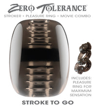 Load image into Gallery viewer, Zero Tolerance Stroker Pleasure Ring Movie Combo
