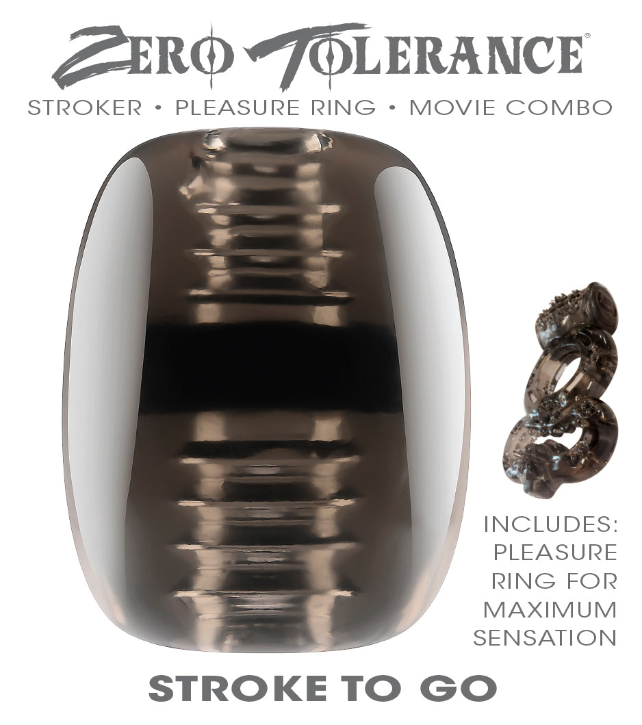 Zero Tolerance Stroker Pleasure Ring Movie Combo