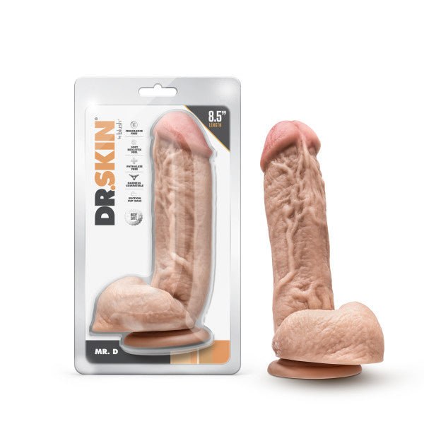 Dr. Skin - Mr. D - 8.5 Inch Dildo with Suction Cup