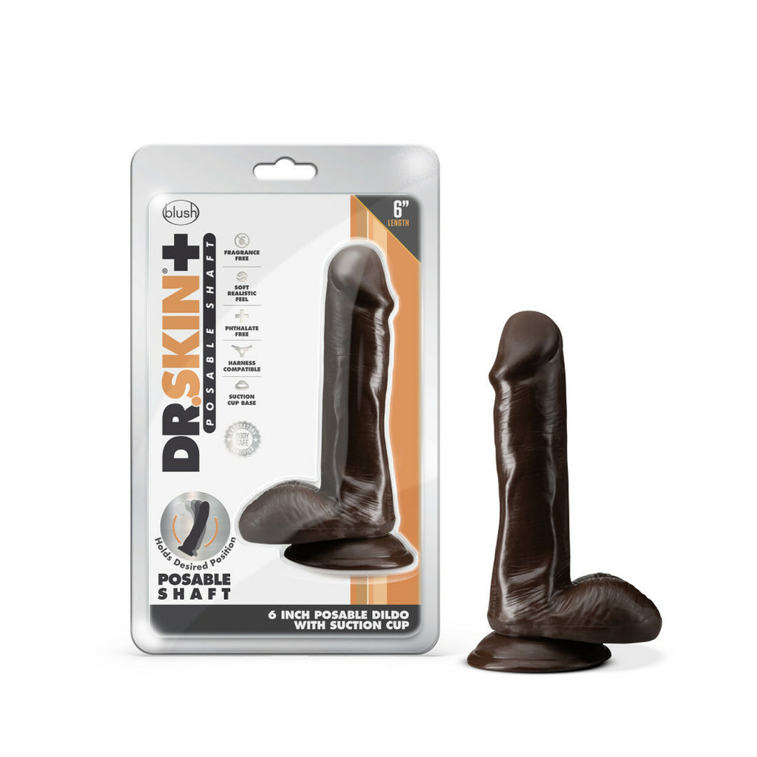 Dr. Skin Plus 6 inches Poseable Dildo