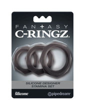 Load image into Gallery viewer, Silicone Designer Stamina C-Rings Set

