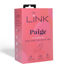 Load image into Gallery viewer, Link Paige – App Controlled Dual Function Panty Vibe
