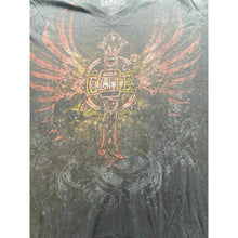 Load image into Gallery viewer, MMA Elite Shirt Adult 2XL XXL Black AFFLICTION STYLE Grunge Y2K Streetwear Mens
