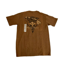 Load image into Gallery viewer, VTG Polynesian Cultural Center Shirt Adult Small Brown Artsy Hawaii Mens NWOT
