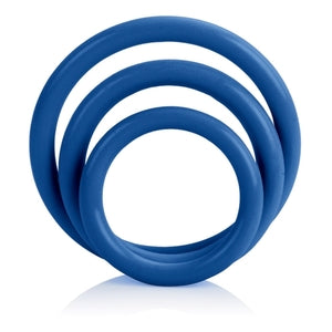 CALEXotics TRI RINGS BLUE C-Rings