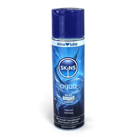 SKINS AQUA WATER BASED LUBE 4.4 OZ