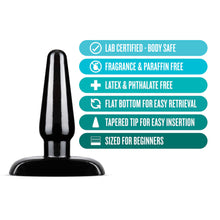 Load image into Gallery viewer, Anal Adventures - Basic Anal Plug - Small - Black
