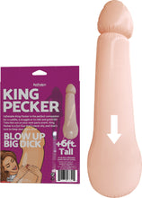 Load image into Gallery viewer, KING PECKER 6FT GIANT INFLATABLE PENIS
