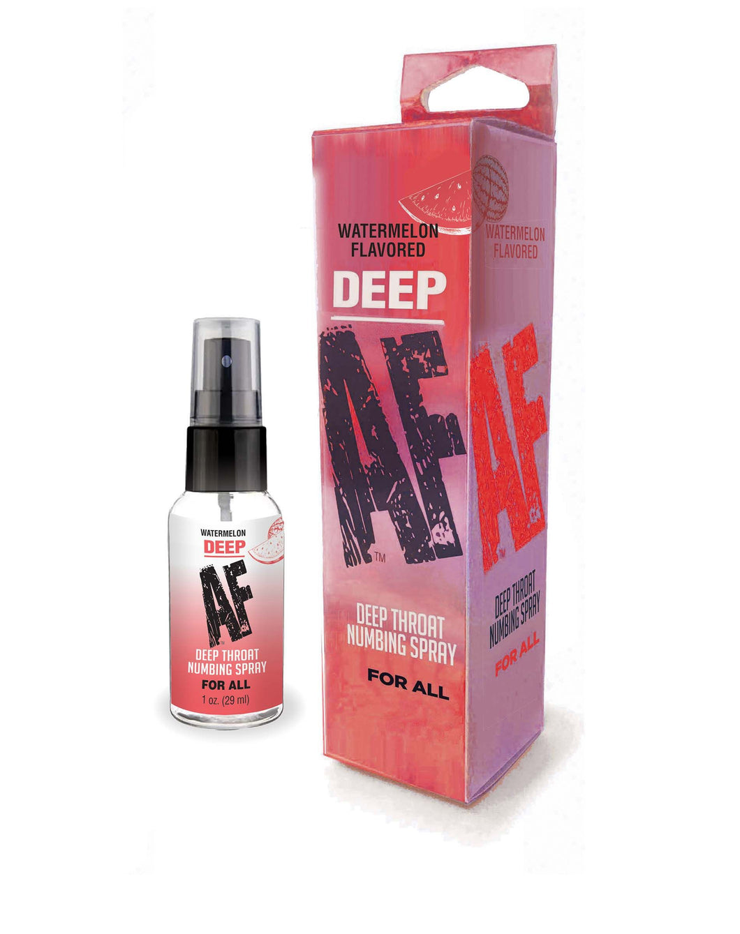 Deep AF Numbing Throat 1 fluid ounce Spray Watermelon