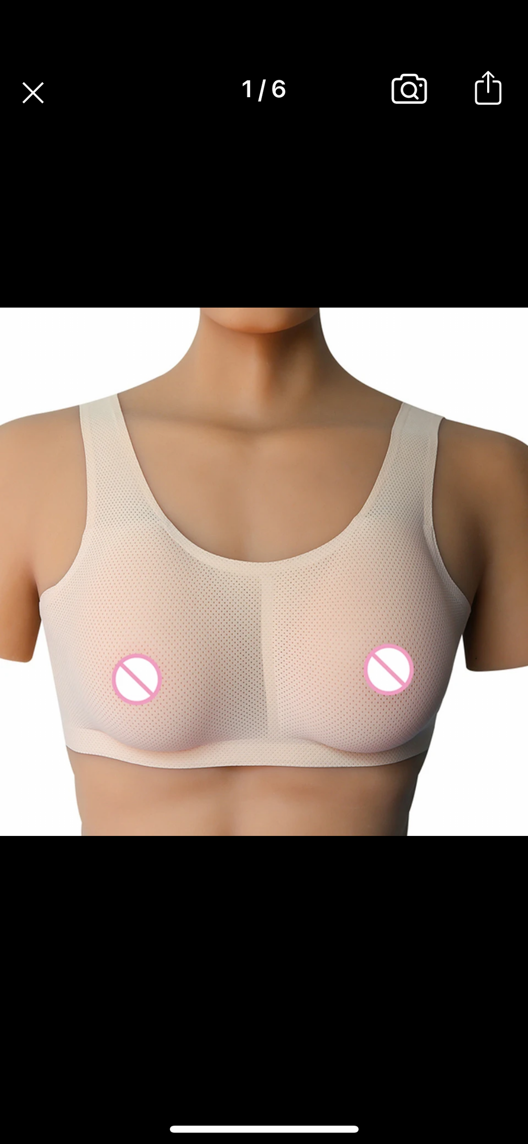 Silicone Artificial False Breast Forms