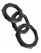 Load image into Gallery viewer, Silicone Designer Stamina C-Rings Set
