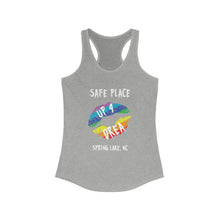 Load image into Gallery viewer, Safe Place Up4Drea Pride Racerback Tank Top Sizes S M L XL 2XL
