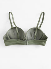 Load image into Gallery viewer, Bra with Adjustable Straps - L Olive Green
