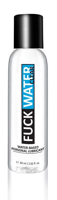 Fuck water clear water based lube 2 fl oz