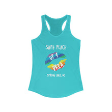 Load image into Gallery viewer, Safe Place Up4Drea Pride Racerback Tank Top Sizes S M L XL 2XL
