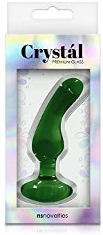 Green Glass Butt Plug
