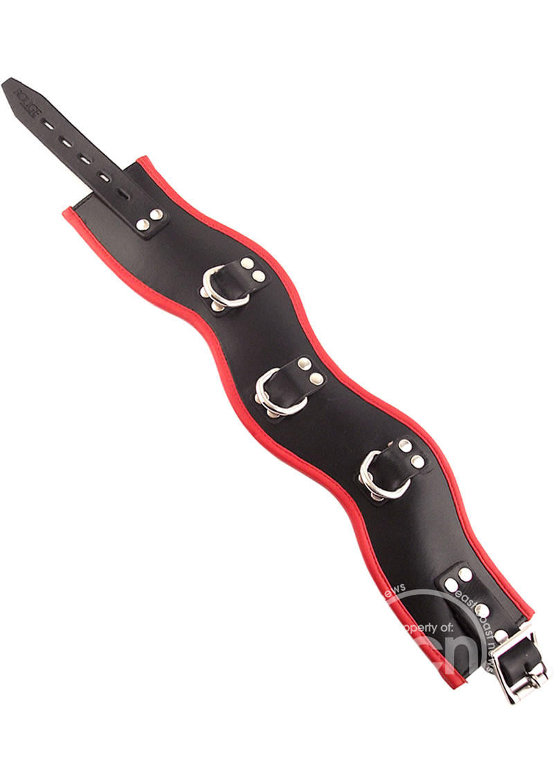 Rouge Posture Adjustable Collar 3 Ring - Black/Red