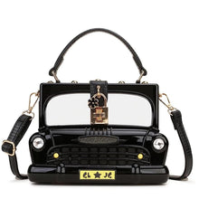 Load image into Gallery viewer, Retro Car shaped handbag
