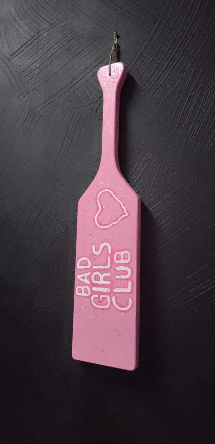 Custom made Bad girls club paddle pink by jynx