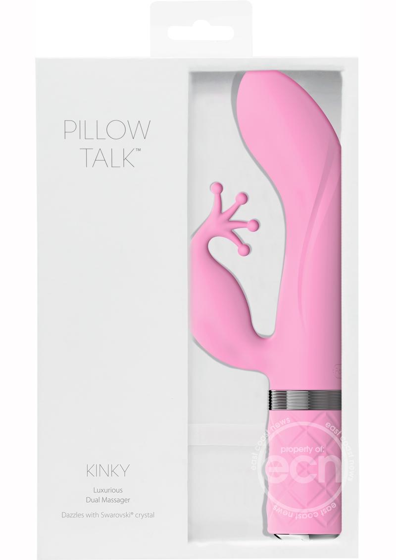 Pillow Talk Kinky Rechargeable Silicone Vibrator - Pink