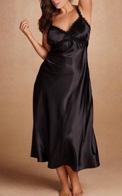 Charmeuse gown - 6X BlackBerry
