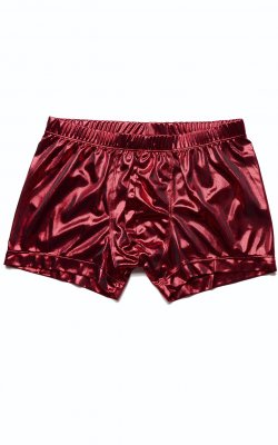 Men's Poly Boxers - Red Print