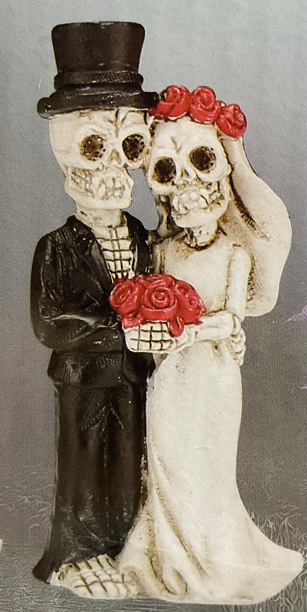Skeleton wedding figurine