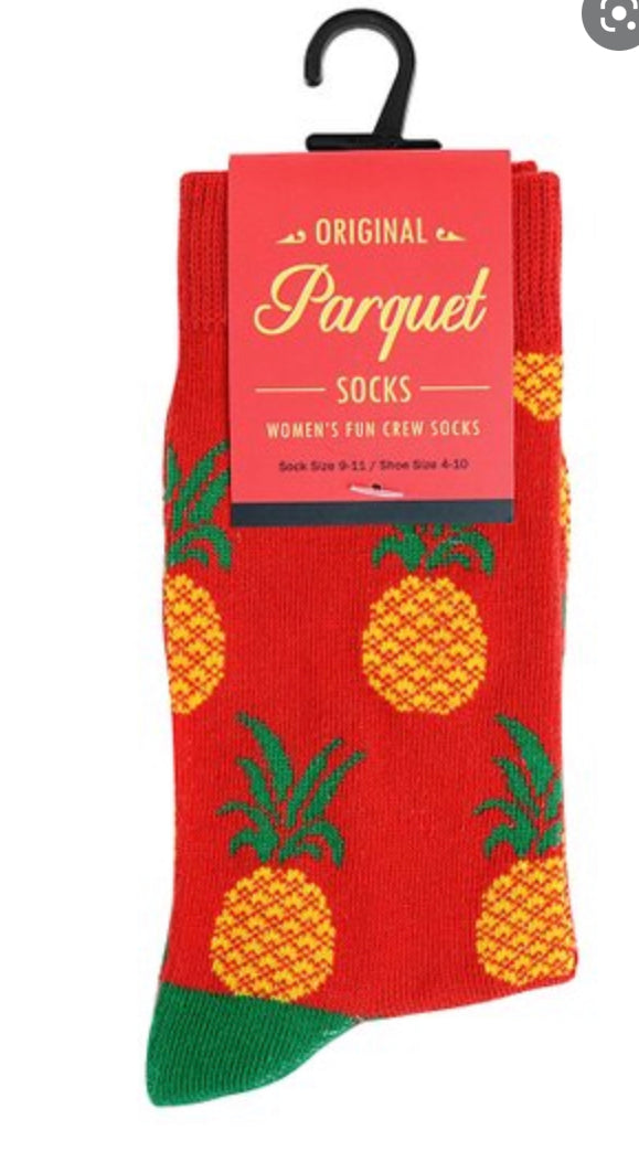 Original Parquet woman's pineapple sock