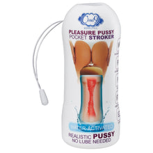 Load image into Gallery viewer, PLEASURE PUSSY POCKET STROKER WATER ACTIVATED TAN
