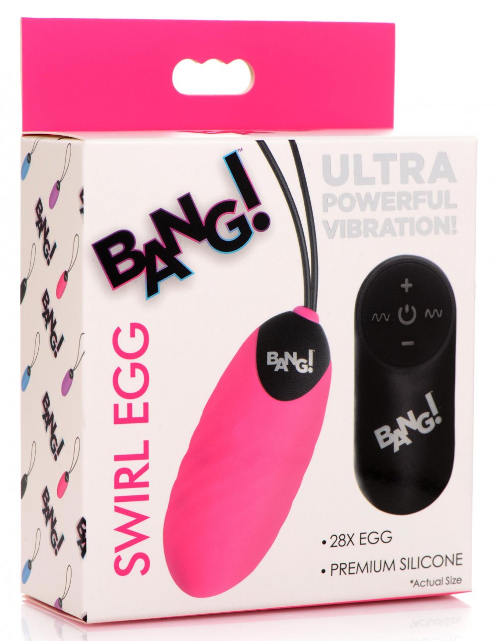 Bang swirl egg pink