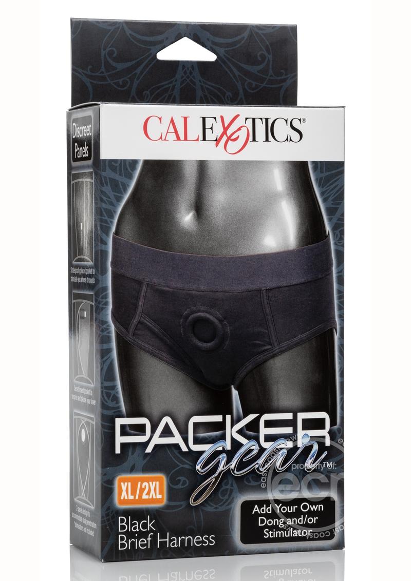 Packer Gear Brief Harness - XL/2XL - Black