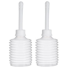 Load image into Gallery viewer, FRESH + PORTABLE ANAL ENEMA DOUCHE 3.3 OZ EZ SQUEEZE BULB 2 PACK
