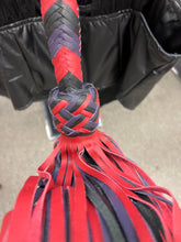 Load image into Gallery viewer, BLACK RED AND PURPLE 3 COLOR FLOGGER BY DAN HOUCHINS
