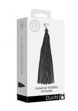 Load image into Gallery viewer, DIAMOND STUDDED WHIP BLACK
