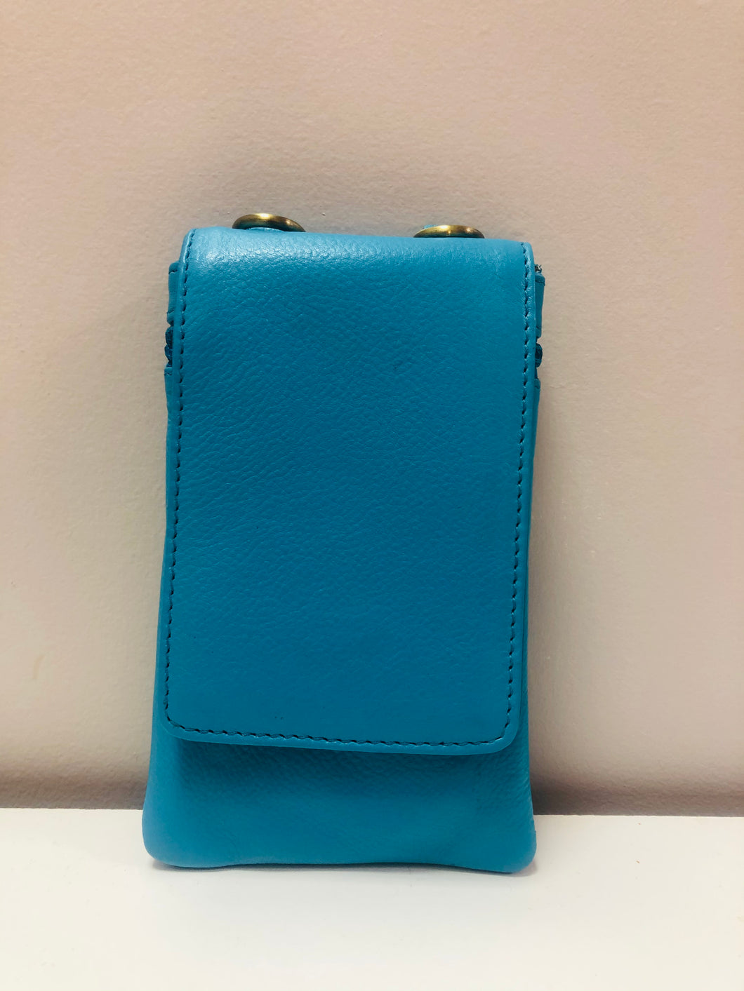 Teal Cell Phone Purse