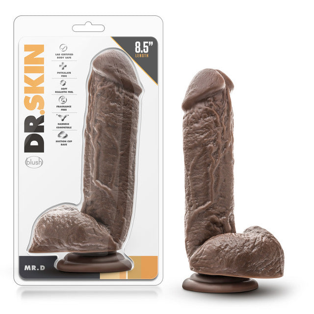 Dr. Skin - Mr. D - 8.5 Inch Dildo with Suction Cup