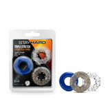 Stay Hard Triple Stretch Cock RIngs