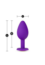 Load image into Gallery viewer, Temptasia Bling Plug Small Purple

