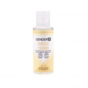 GENDER X TROPICAL PASSION FLAVORED LUBE 2 OZ