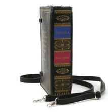Load image into Gallery viewer, Dracula book crossbody bag
