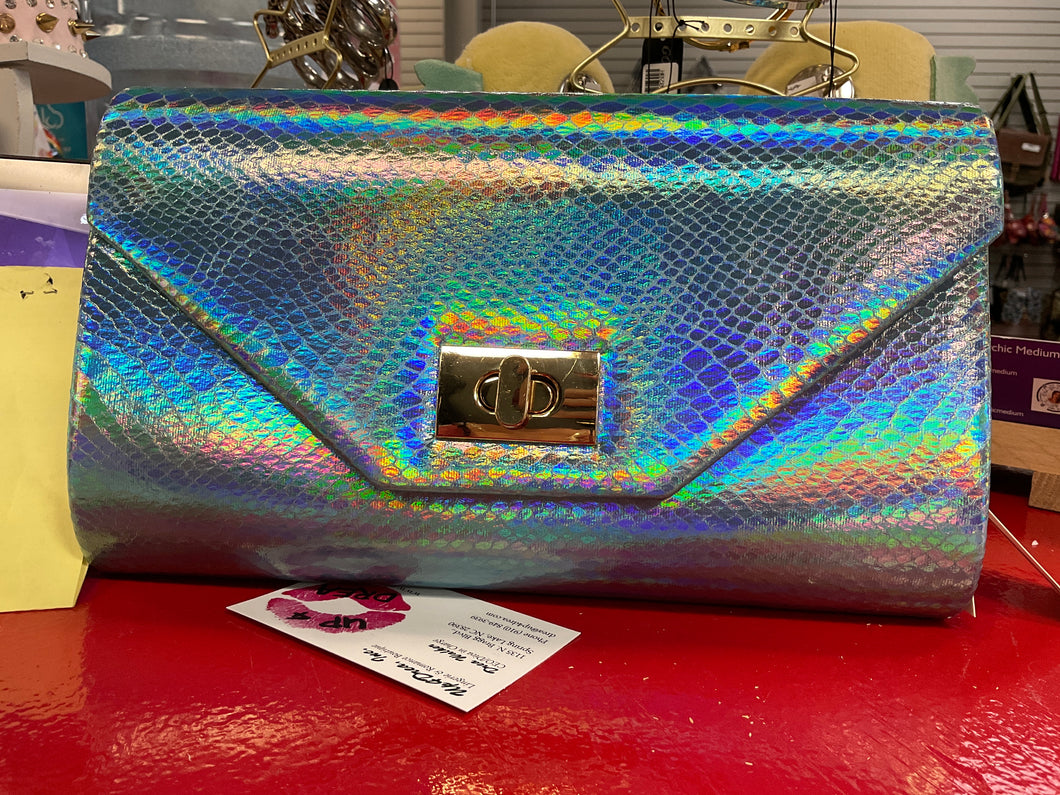 Holographic hand clutch
