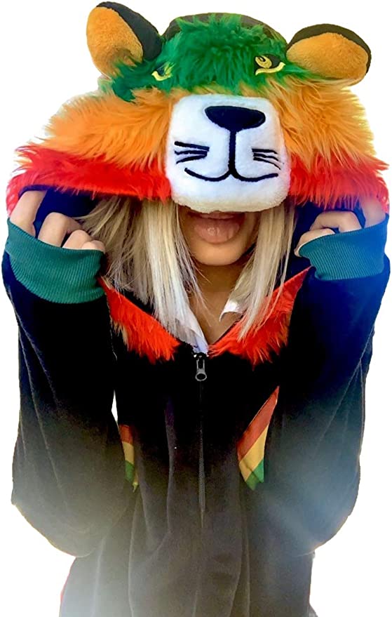 Rasta Lion Jammies For Parties Unisex For Adults