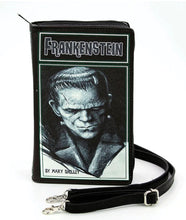 Load image into Gallery viewer, Frankenstein book crossbody bag

